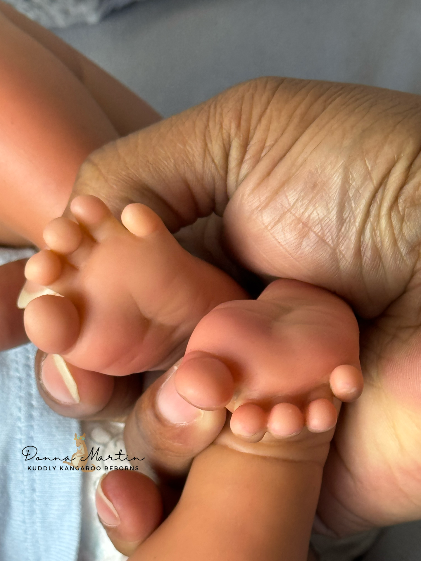 Gracie Mae Asleep Limited Edition Reborn Baby by Laura Lee Eagles - Image 3