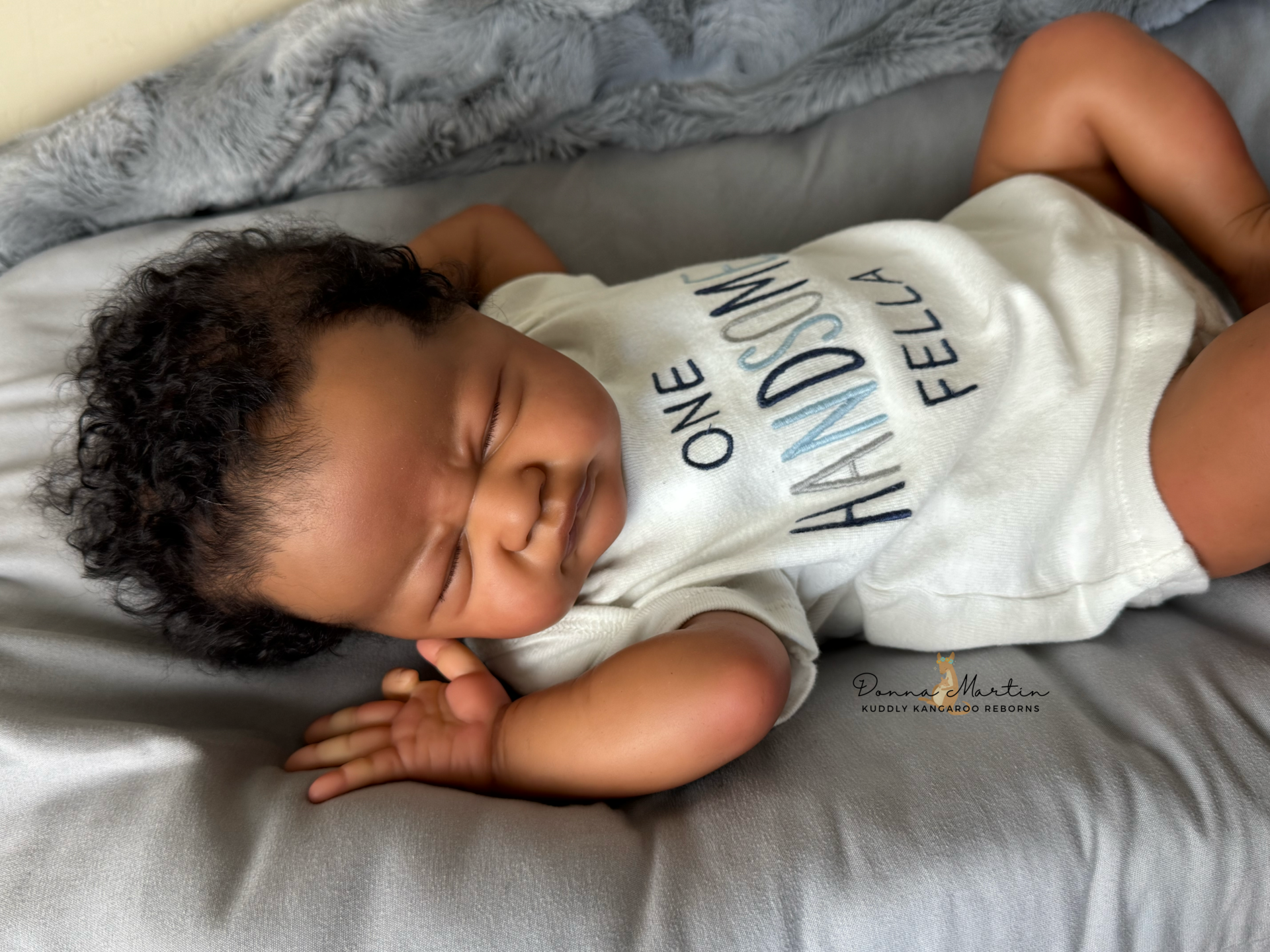 Gracie Mae Asleep Limited Edition Reborn Baby by Laura Lee Eagles - Image 2