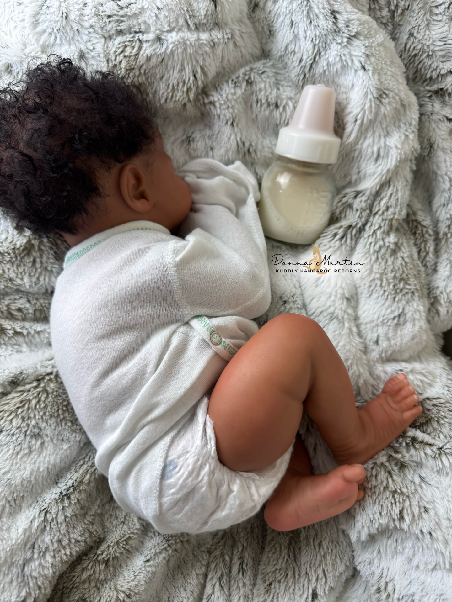 Gracie Mae Asleep Limited Edition Reborn Baby by Laura Lee Eagles - Image 7