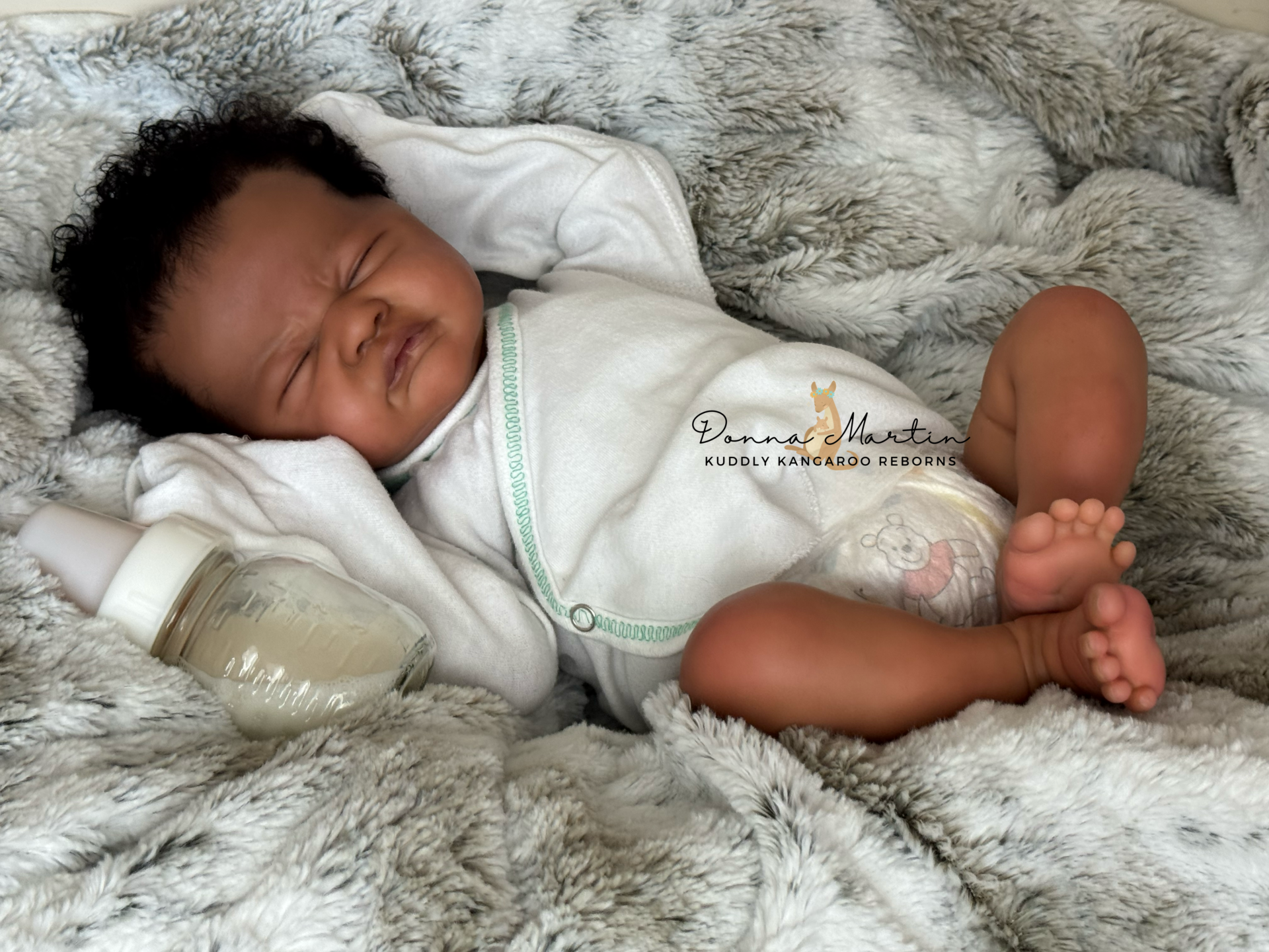 Gracie Mae Asleep Limited Edition Reborn Baby by Laura Lee Eagles - Image 6